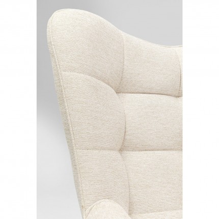 Swivel Armchair Oscar Cream Kare Design