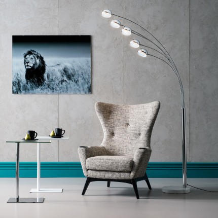 Floor Lamp Five Fingers 201cm chrome Kare Design