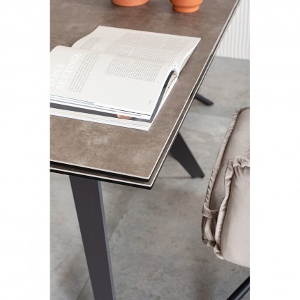 Extension Table Amsterdam Dark 160(40+40)x90cm Kare Design