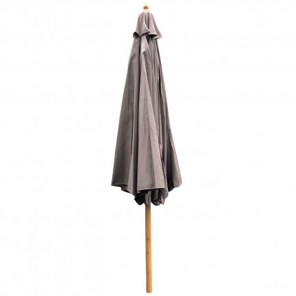 Wooden parasol 300cm taupe Gescova