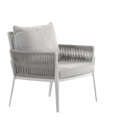 Elba white garden furniture set Gescova