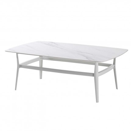 Elba white garden furniture set Gescova