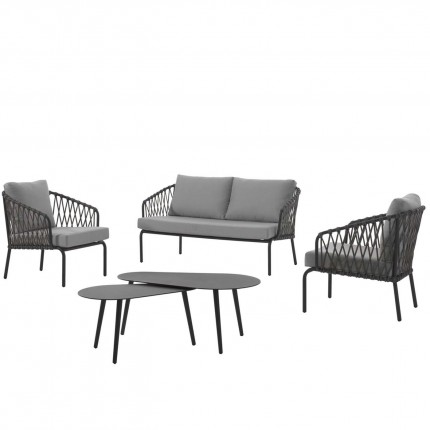 Garden furniture set Eden grey Gescova