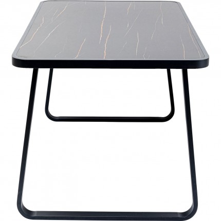 Outdoor Table Santos 143x83cm black Kare Design