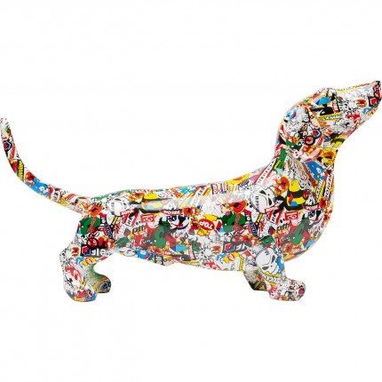 Deco dachshund graffiti Kare Design