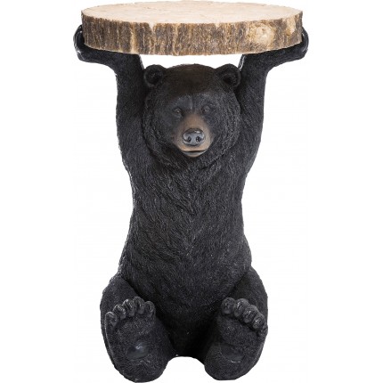 Side Table Animal black bear Kare Design