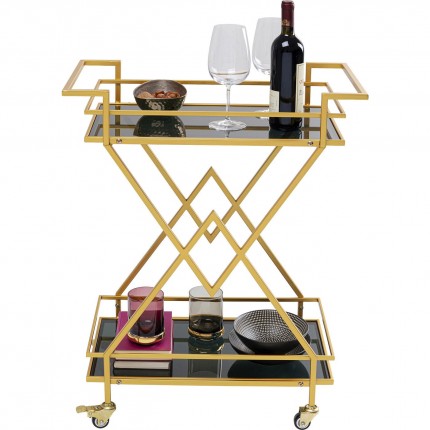 Bar Trolley Pyramids Kare Design