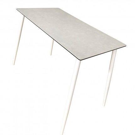 Luca white bar table 150x80cm Gescova