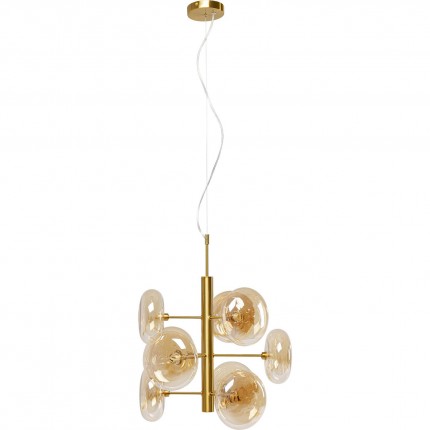 Pendant Lamp Headlight Brass Kare Design