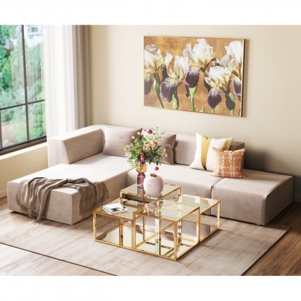 Coffee Table Orion gold (4/Set) Kare Design