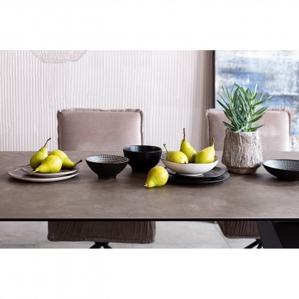 Extension Table Amsterdam Dark 200(45+45)x100cm Kare Design