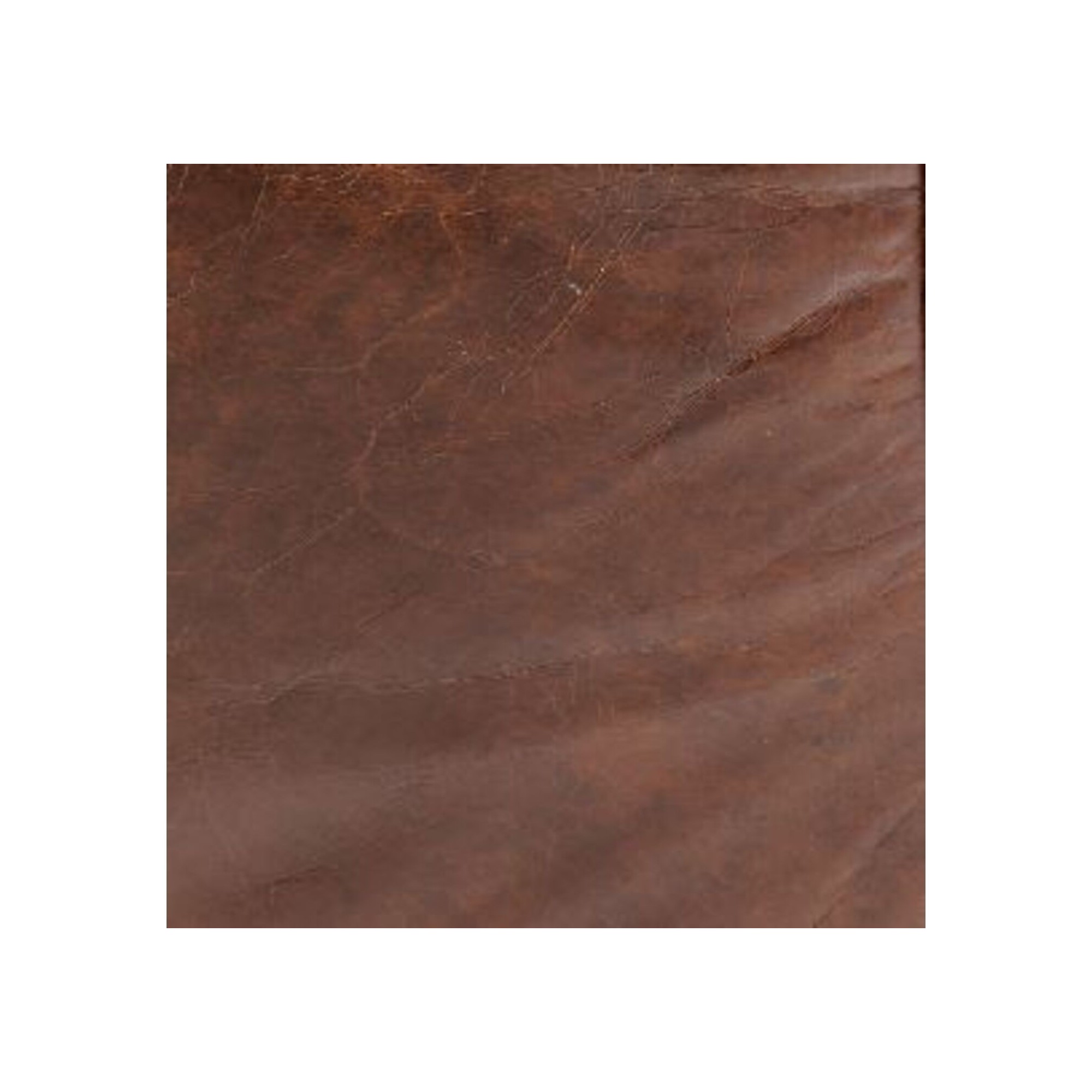 Echantillon tissu cuir AT Cognac 10x10cm