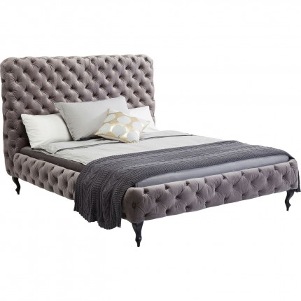 Bed Desire High Silver Grey Kare Design