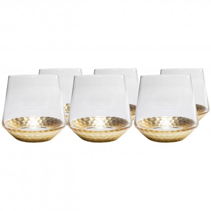 Water Glass Gobi (6/set) Kare Design