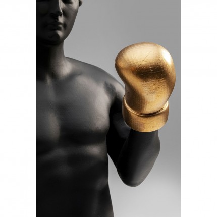 Deco boxer 40cm black Kare Design