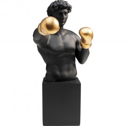 Deco boxer 40cm black Kare Design