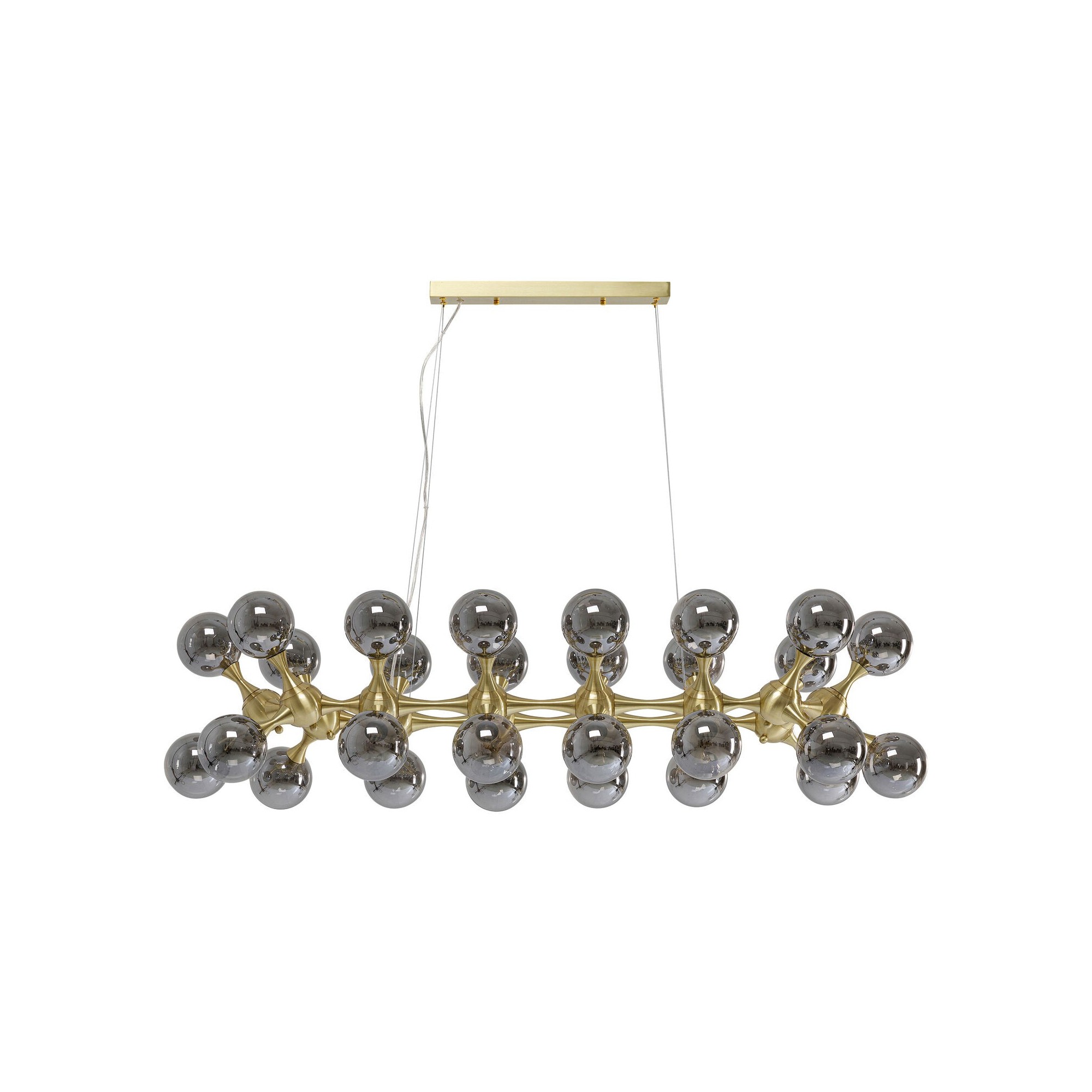 Suspension Atomic Balls laiton 140cm