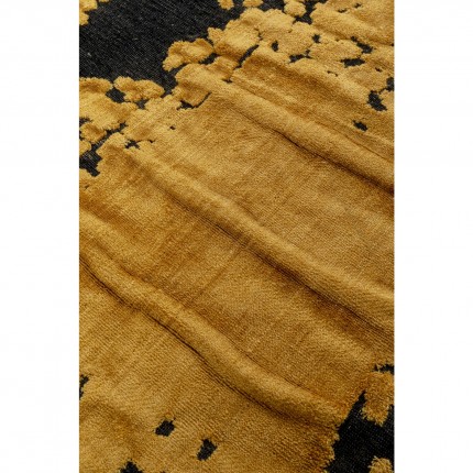 Carpet Silja ochre and black Kare Design