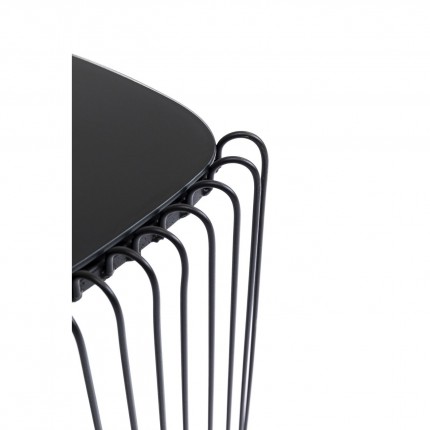 Side Table Wire Triangle black (2/Set) Kare Design