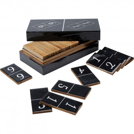 Domino Game Black Kare Design