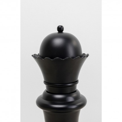 Deco chess queen XL black Kare Design