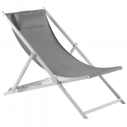 Gescova Denia white and light grey lounger