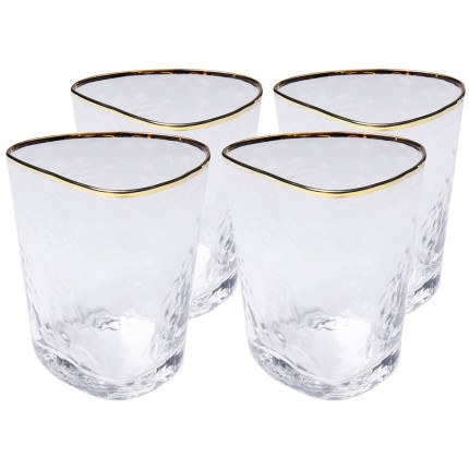 Water Glass Hommage (4/Set) Kare Design