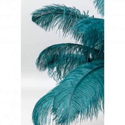 Table lamp feathers green Kare Design