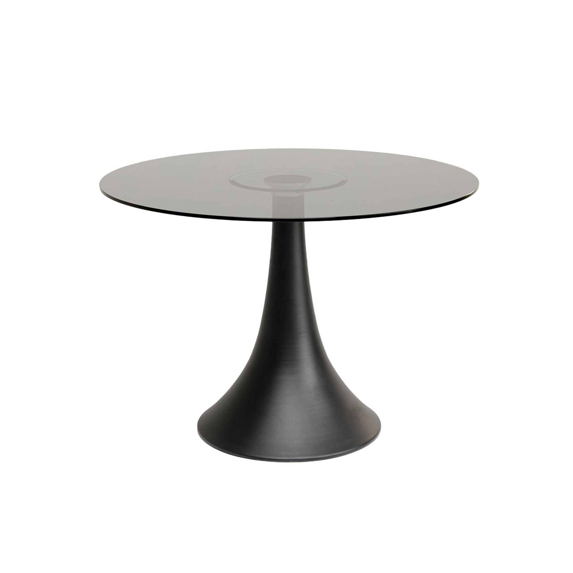 Table Grande Possibilita verre fumé Ø110cm