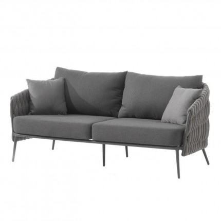 Vigo 2-seater anthracite gray sofa Gescova