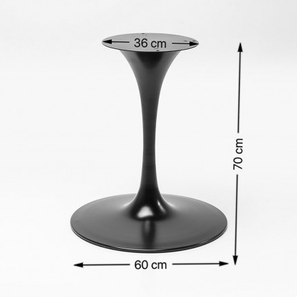 Table Base Invitation Ø60cm brass Kare Design