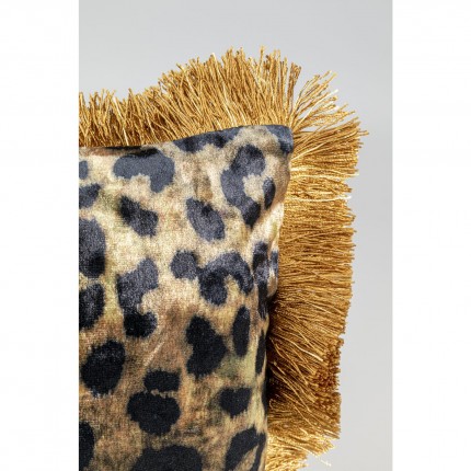 Cushion Fringe leopard Kare Design