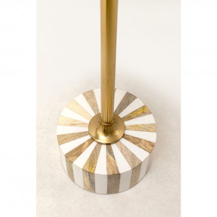 Side Table Domero Cirque Ø25cm Gold White Kare Design