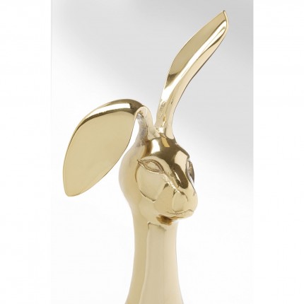 Déco lapin 37cm doré Kare Design