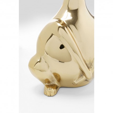 Déco lapin 37cm doré Kare Design