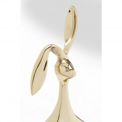 Déco lapin 52cm doré Kare Design