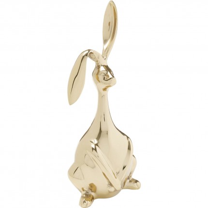 Déco lapin 52cm doré Kare Design