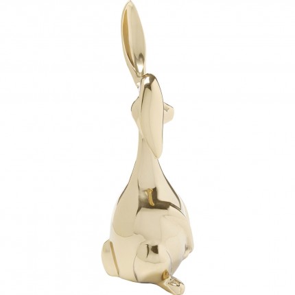 Déco lapin 52cm doré Kare Design