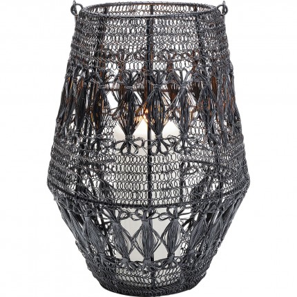 Lantern Hayat black 33cm Kare Design