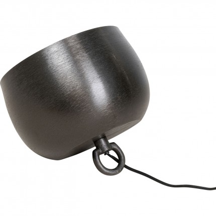 Lampe Apollon Smooth 28cm gris anthracite Kare Design