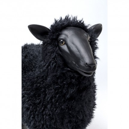 Deco sheep 48cm zwart Kare Design