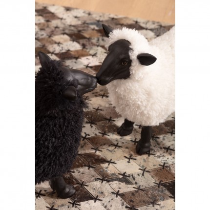 Deco sheep 48cm zwart Kare Design