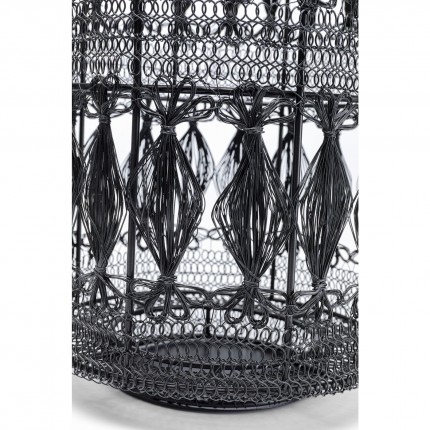 Lantern Hayat black 37cm Kare Design