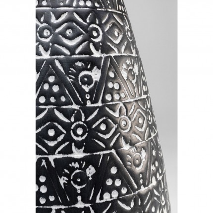 Vase Sketch black and white 41cm Kare Design