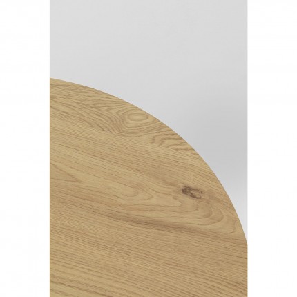 Table Schickeria Ø80cm oak and white Kare Design