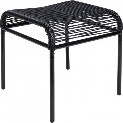 Outdoor Stool Acapulco black Kare Design