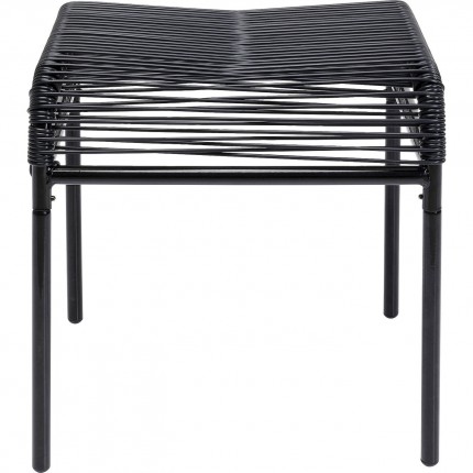 Outdoor Stool Acapulco black Kare Design