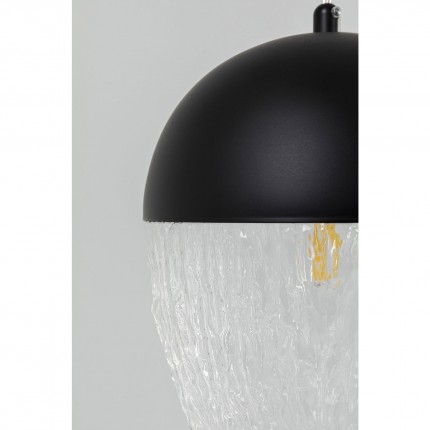 Pendant Lamp Frozen 20cm black Kare Design