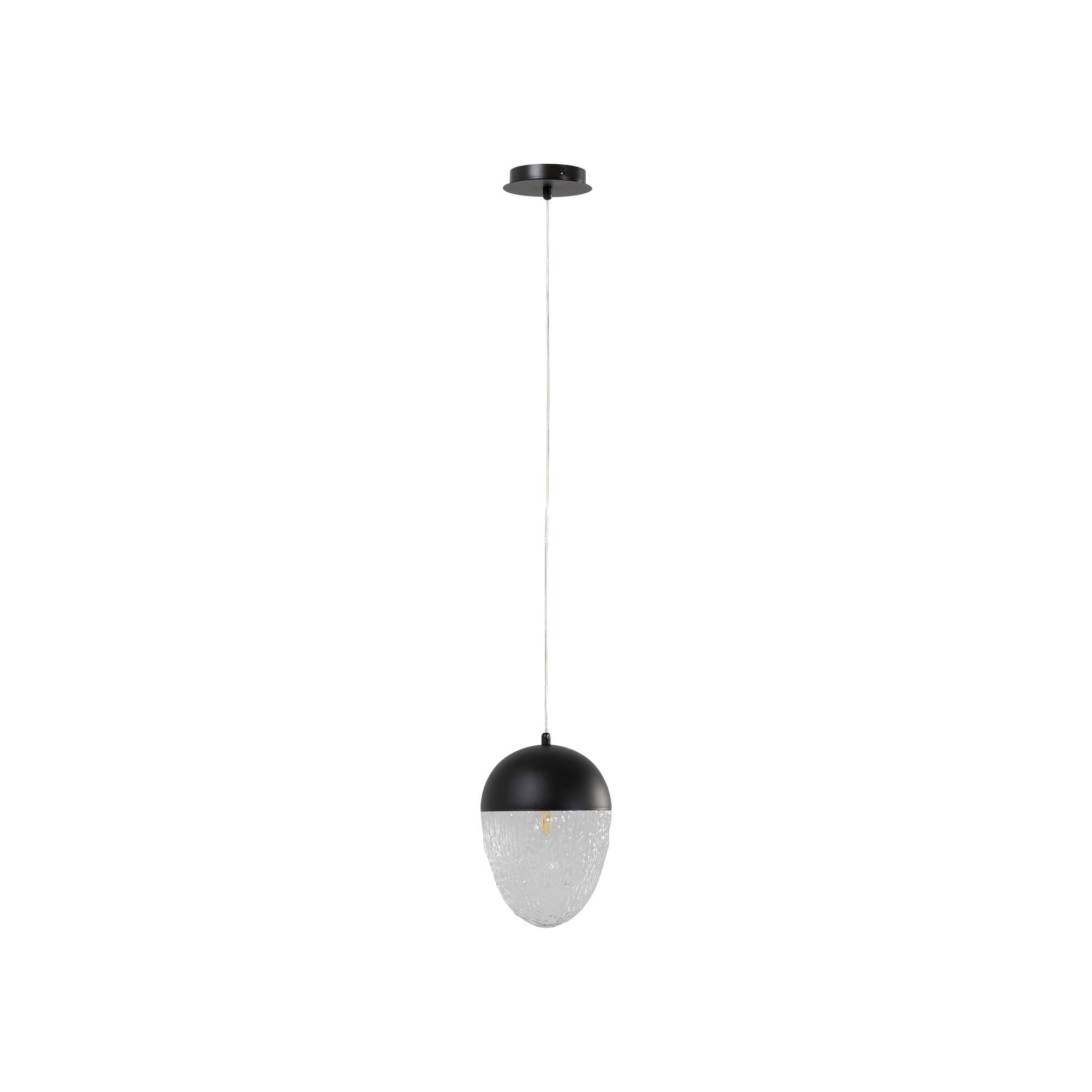 Suspension Frozen noire 20cm Kare Design