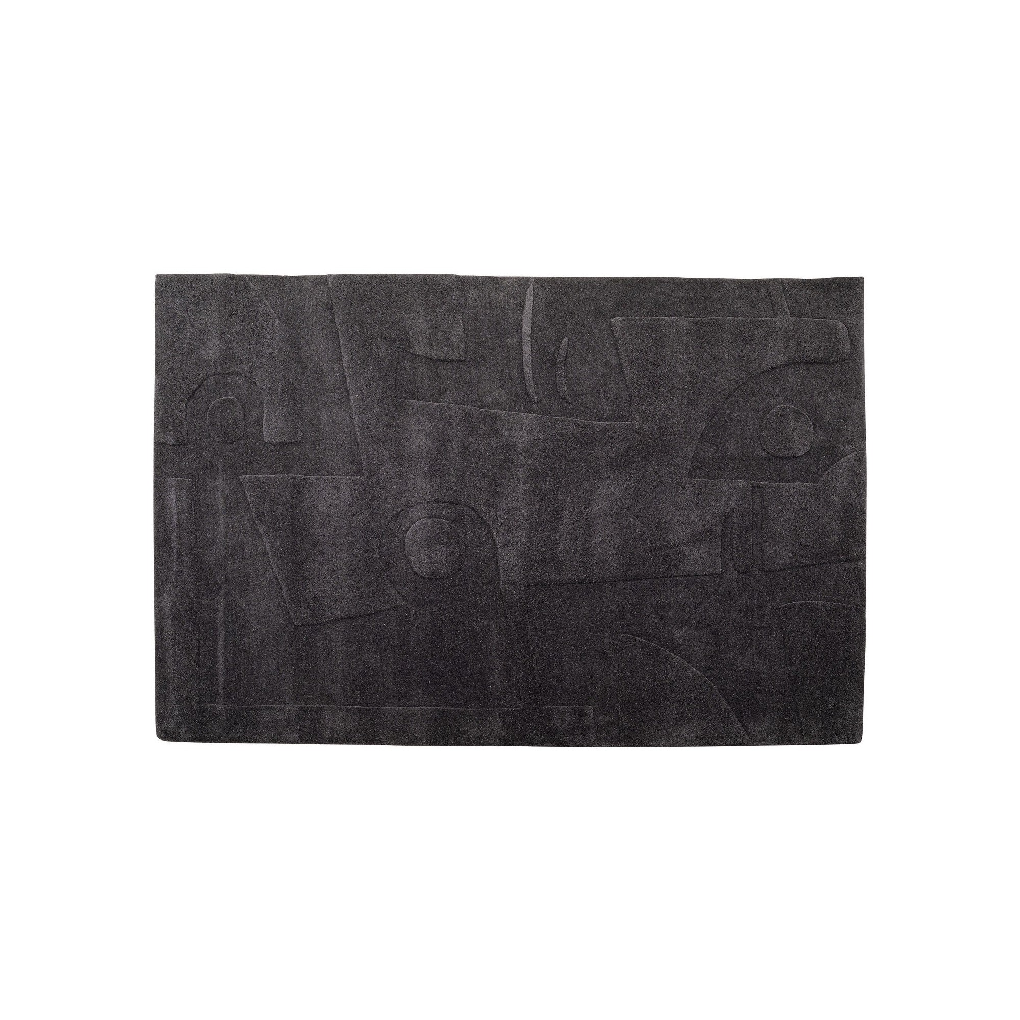 Tapis Conor anthracite 200x300cm Kare Design